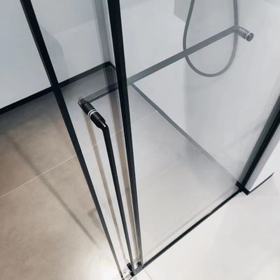 Baja tahan karat, Desain minimalis, Pintu geser tersedia di pintu mandi