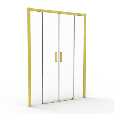 Aluminium, Titanium, Warna yang disikat, Pintu geser layar, Kamar mandi kamar mandi