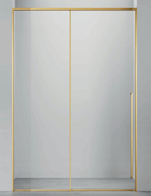 Baja tahan karat, pintu geser, desain minimalis, kamar mandi kamar mandi